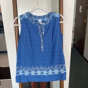 Beautiful blue blouse from the GAP